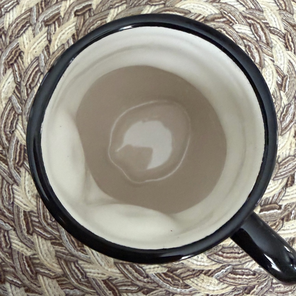MacKenzie-Childs Courtly Check Owl Mug NEW - Picture 7 of 8